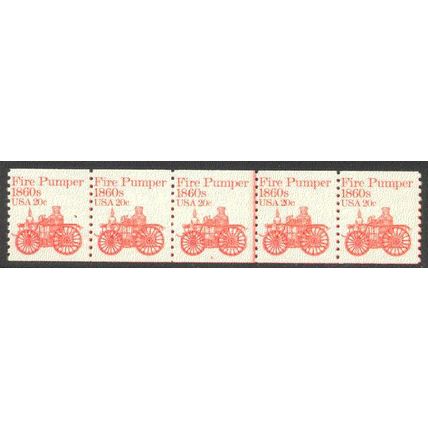 1908v 20c Fire Pumper Fine MNH Dry Gum PNC 6/5 V0887