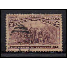 Used 231 2c Landing of Columbus Fine K1160