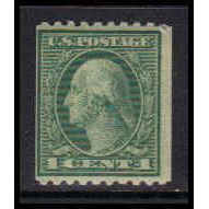 486 1c George Washington Barely Clears MNH K4481