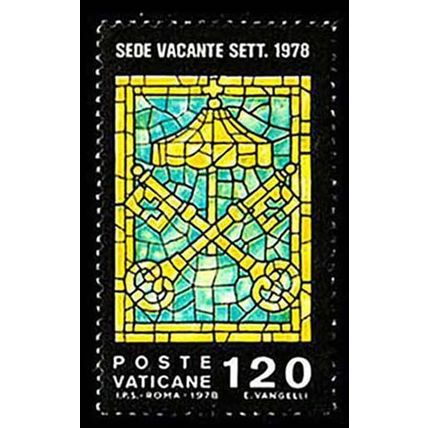 Vatican 1978 Stained Glass 120L MNH Stamp