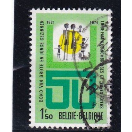 Belgium 1971 Belgian Family 1.50f Fine Used SG 2239 VGC