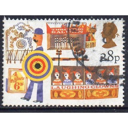 GB 1983 British Fairs - Side Shows 28p Used