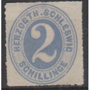 Mi: 16 MNG 1865 Schleswig Cat € 15