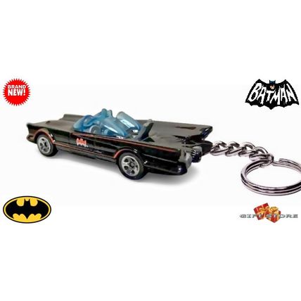 KEYCHAIN 1966 LINCOLN FUTURA BATMOBILE BATMAN ROBIN G BARRIS