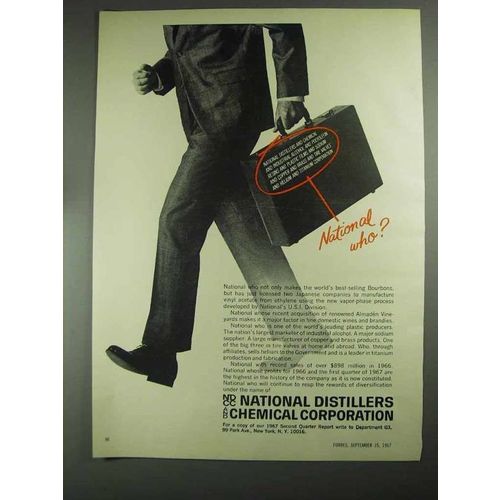 1967 National Distillers and Chemical Corporation Ad