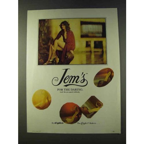 1979 El Greco Jem's Shoes Ad - For the Daring