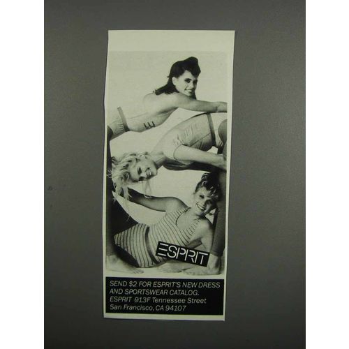 1983 Esprit Ad - Women's Fashion