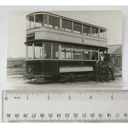 Photo Sheffield Tram no.342 in 1967