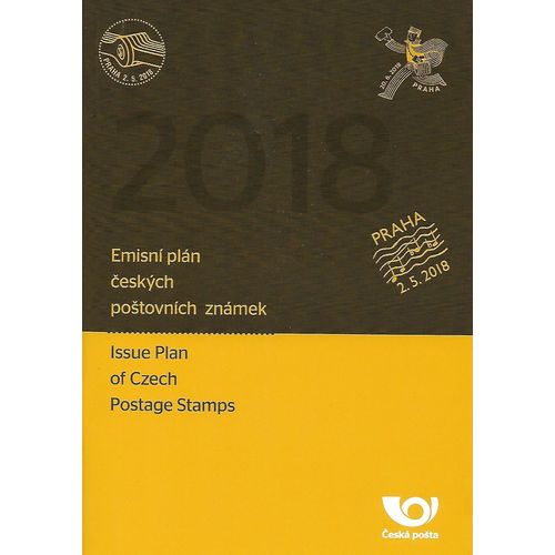 Česká Pošta: Issue Plan of Czech Postage Stamps 2018 (2018)