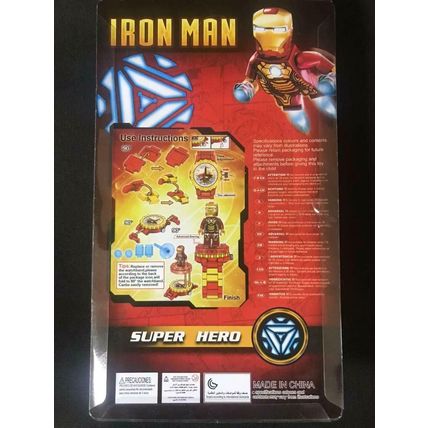 Marvel 360° Rotary Kid Building Block Self Assembly Children DIY Wrist Watch UK