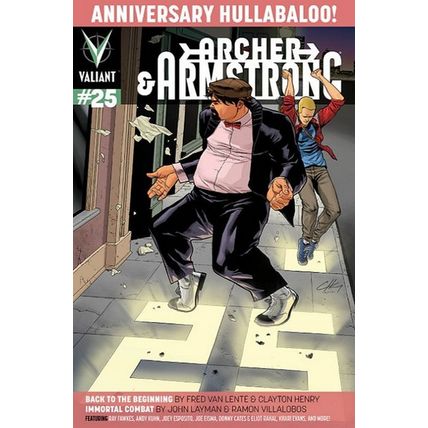Archer & Armstrong (Vol 2) # 025 NM (CvrA) MODERN AGE COMICS