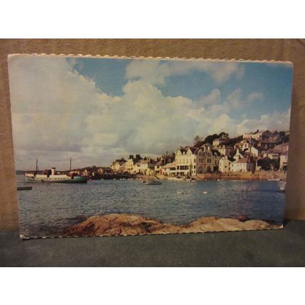 THE HARBOUR, ST. MAWES, CORNWALL vintage used postcard 1967 pm =
