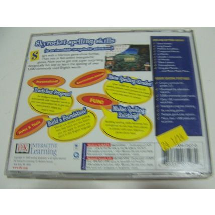 USED!! I Love Spelling! & I LOVE SCIENCE CD'S, (PC & MAC, 2000), FREE SHIPPING!!