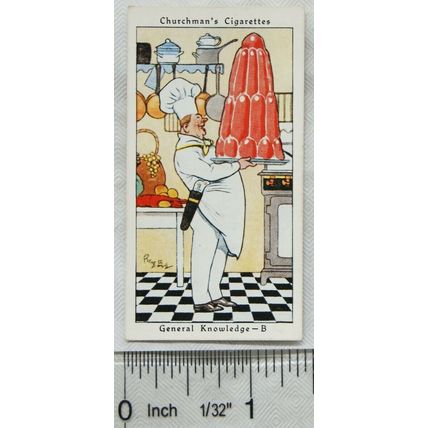 1937 Churchman Howlers No. 13 General Knowledge B