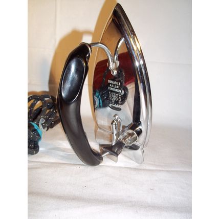 Vintage Durabilt Folding Travel Iron WORKS Excellent Condition*