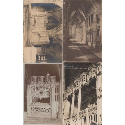 Tewkesbury Abbey Antique 4x Old Postcard s
