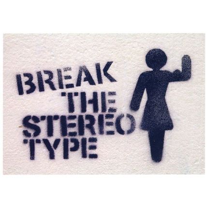 LGBT Transgender Non Binary Girl With Muscles Street Art Graffiti Postcard