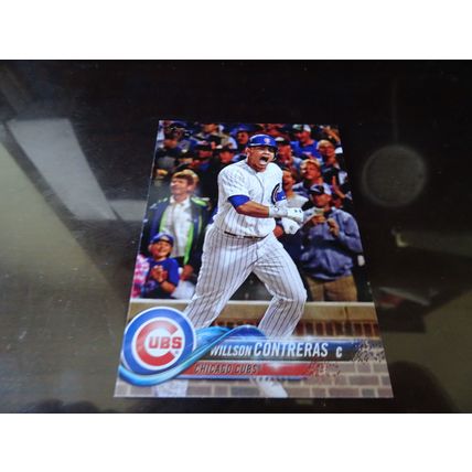 2018 Topps Card # 172 Wilson Contreras Near Mint (7) Chicago Cubs (AA)