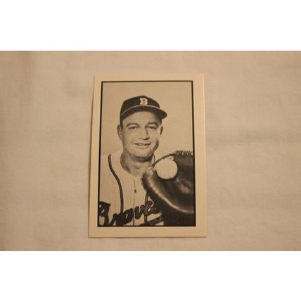 Walker Cooper 1983 Card Collectors 1953 BOWMAN BLACK & WHITE REPRINT NO. 30