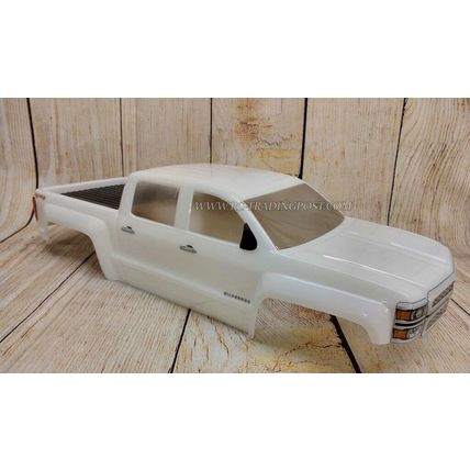 2015 Chevrolet Silverado Custom Painted RC Crawler Body (WB 13.9")