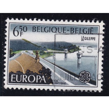 Belgium 1977 Gileppe Dam Jalhay 6.50f Fine Used SG 2490 VGC