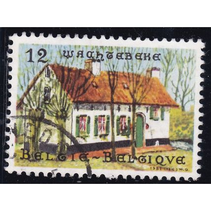 Belgium 1985 Wachtebeke House 12f Fine Used SG 2838 VGC