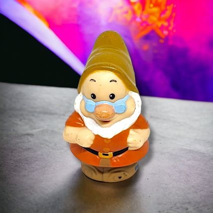 Fisher Price Little People Disney Doc Figure 2012 Snow White Seven Dwarfs