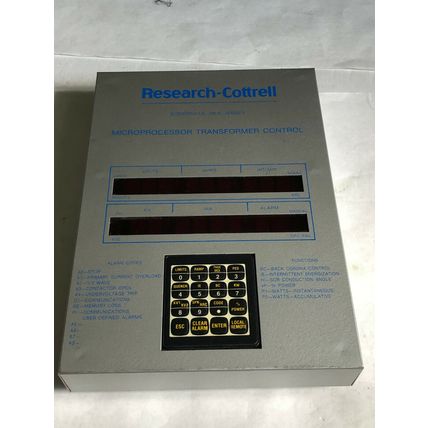 HAMON RESEARCH COTTRELL 116465-C,MICROPROCESSOR TRANFORMER CONTROL RK1310,CT