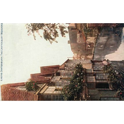 Canterbury, The Canterbury Weavers, Kent, England, Photochrom Postcard