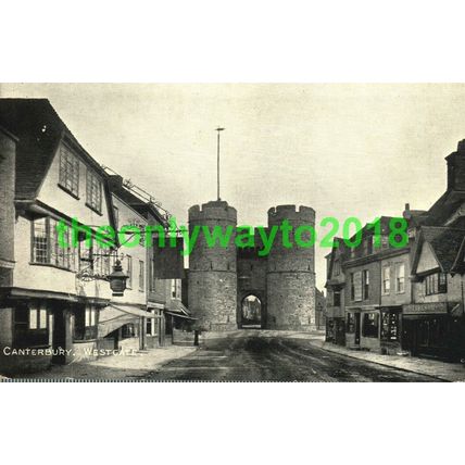 Canterbury, Westgate, Kent, England, Photochrom Grano Postcard