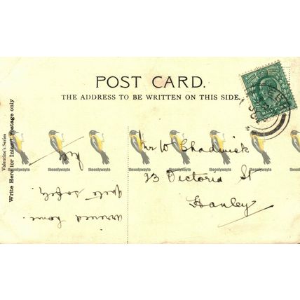 Bowder Stone, Borrowdale, Cumbria, Valentines Series, Postcard, 1900s