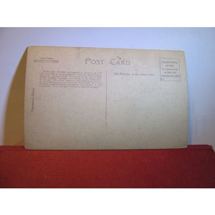 JEDBURGH ABBEY from N.W. SCOTLAND . unused antique postcard =