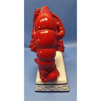 Super Rare Vintage Ceramic LOBSTER Crab Statue Dish Pottery Japan Figurine
