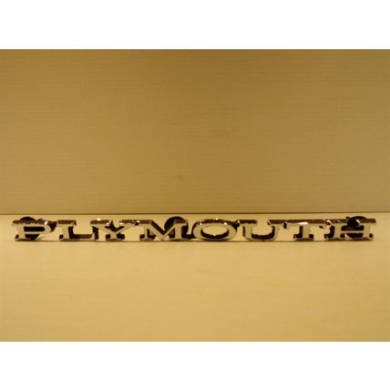 1968 - 1972 PLYMOUTH EMBLEM OEM 2785791 Road Runner Satellite Belvedere 69 70