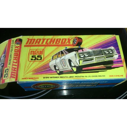Matchbox - No3 Mercedes Binz Ambulance & No55 Police car