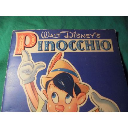 Very RARE 1939 PINOCCHIO COLORING BOOK!! Fantastic Condition!! $25.00 obo!
