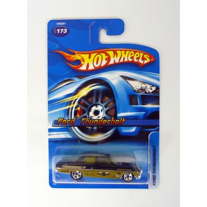 Hot Wheels Ford Thunderbolt #173 Black Die-Cast Car 2006
