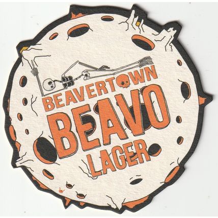 BEER MAT - BEAVERTOWN BREWERY - BEAVO LAGER - (Cat 063) - (2019)