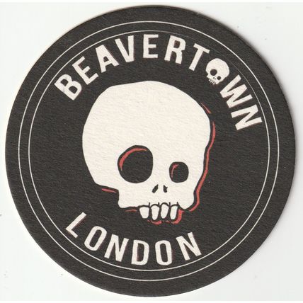 BEER MAT - BEAVERTOWN BREWERY (LONDON) - (Cat No 043) - (2018)