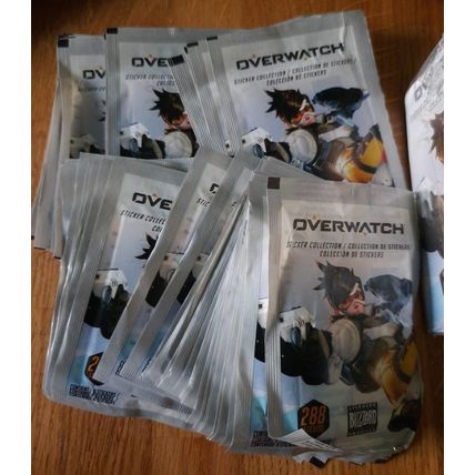 25x Overwatch Sticker Packs - Brand New \ Unopened