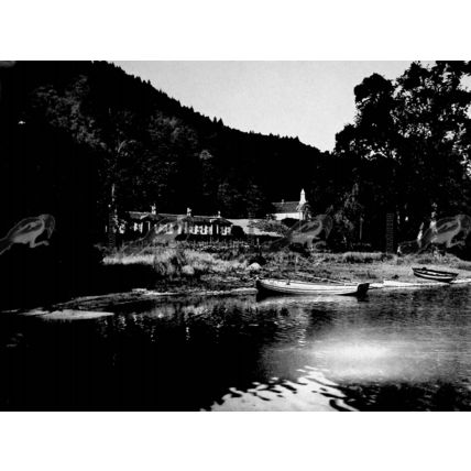 Bandry Bay, Lock Lomond, Dumbartonshire, B & W Book Illustration, 1937