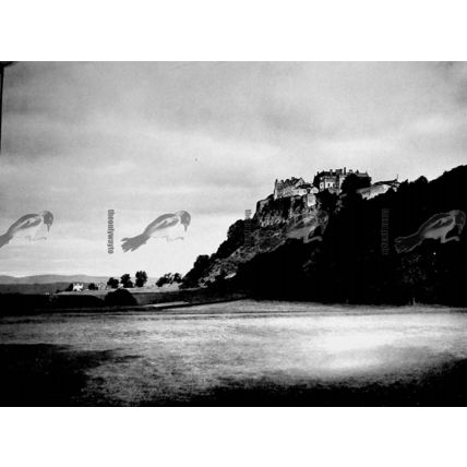 Stirling Castle From King's Knot, Stirlingshire, B & W Book Illustration, 1937