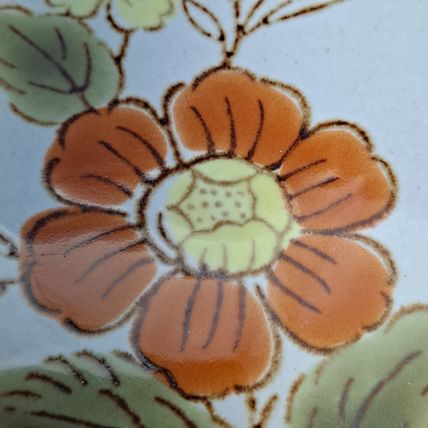 Vintage Lot 4 Mountain Wood TRELLIS BLOSSOM Bread & Butter PLATES 6 3/8" Japan