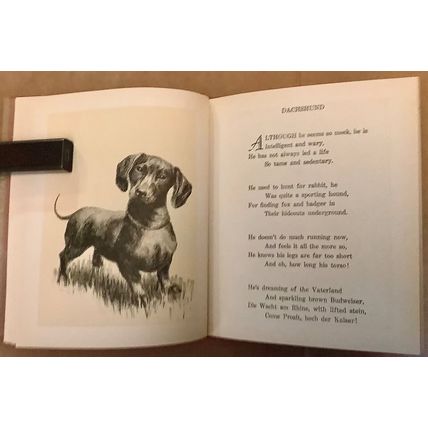 HARTSHORNE, ESTER KIMBALL. DOG GEREL. 1933, NEW CONDITION.