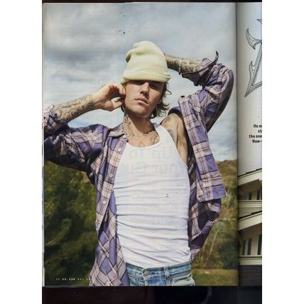 GQ Magazine JUSTIN BIEBER "IS YOUNG & FREE" VINCE STAPLES NEW ISSUE May 2021