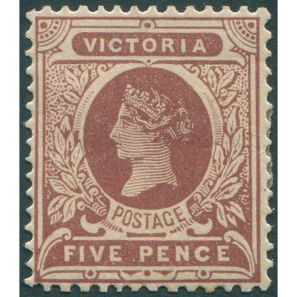 Victoria 1903 5d purple-brown SG391a unused