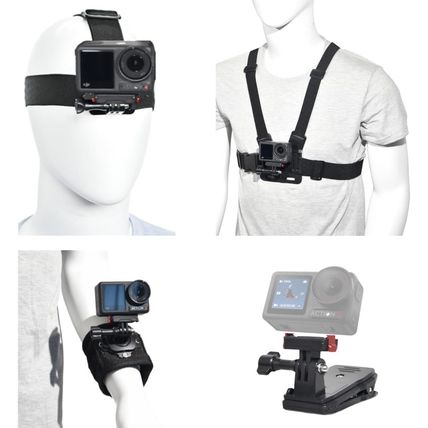 Accessory Kit for DJI Osmo Action: Camera Chest Strap, Camera Head Mount, Camera