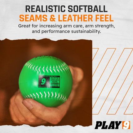 Play 9 Weighted Softballs