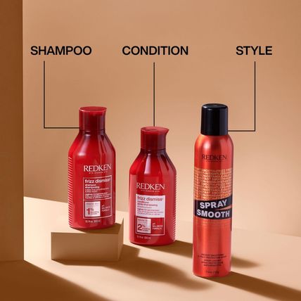 Redken Frizz Dismiss Sulfate Free Shampoo & Conditioner Set for Frizzy Hair - Sm