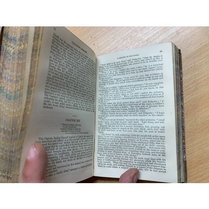 1862 SIR WALTER SCOTT COUNT OLD MORTALITY/LEGEND MONTROSE/BLACK DWARF BOOK (P4)